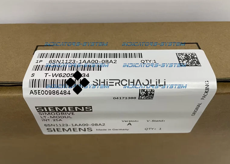 1PCS NEW Siemens 6SN1123-1AA00-0BA2 6SN1 123-1AA00-0BA2 Power Module 2 6SN1123 1AA00 0BA2 0