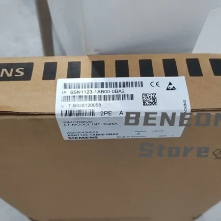 6SN1123-1AB00-0BA2 NEW SIEMENS 6SN1 123-1AB00-0BA2 SIMODRIVE 611 POWER MODULE