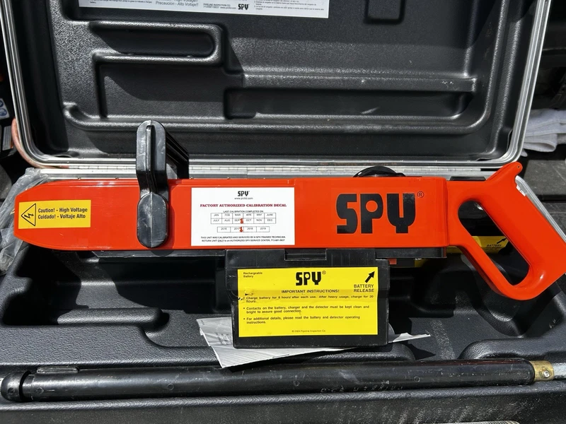SPY 790-4627 5-35kv Pulse High Voltage Portable Holiday Detector Kit+Acessories 2 790 4627 0
