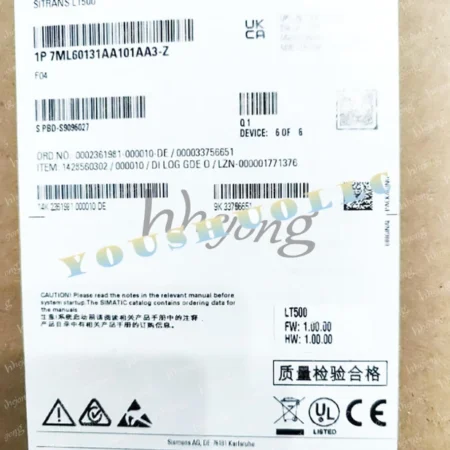 ONE NEW SIEMENS 7ML6013-1AB10-1AA3-Z F04 7ML60131AB101AA3-Z F04