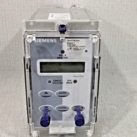 REYROLLE SIEMENS ARGUS 7 / 7SG1172-4TE41-0CA0 I 2732H33007 Overcurrent Relay Box