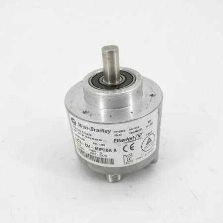 Allen-Bradley 842E-CM-MIP2BA Absolute Encoder 3/8" Shaft w/ Flat