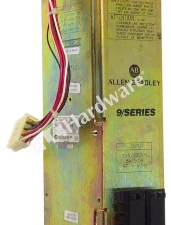 Allen Bradley 8520-PS2B /A 9/Series Main Power Supply 115/230VAC 8A/5.5A 47-63Hz