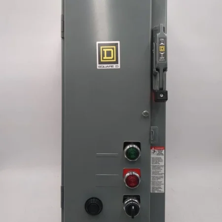Square D 8539SCG7V81CFF4P91P92T NEMA Size 1 AC Combination Motor Starter
