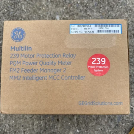 239-AN-H GE Multilin 90-300VDC 70-265VAC 10A Motor Protection Relay