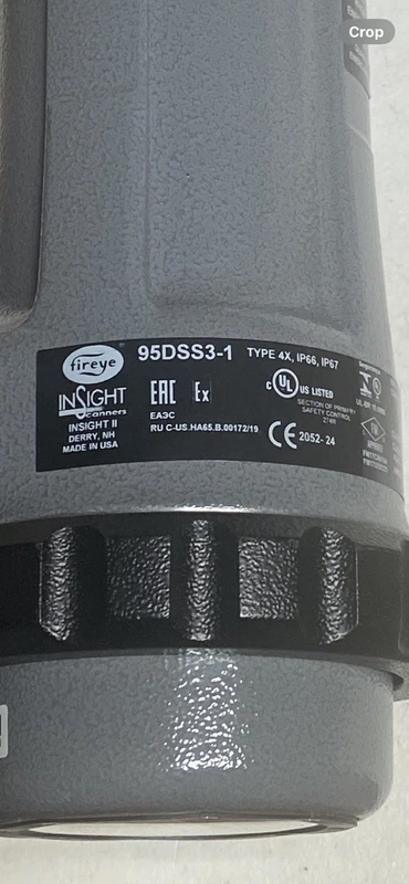 Fireye 95DSS3-1 Flame Scanner 2 95DSS3 1 0