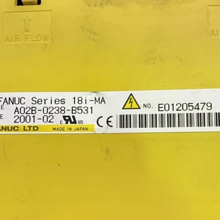 FANUC A02B-0238-B531 18i-M Operator Interface Panel Removed From Working Machine