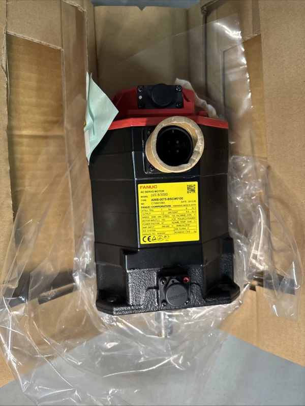 FANUC A06B-0075-B503#0100 SERVO MOTOR 2 A06B 0075 B5030100 0