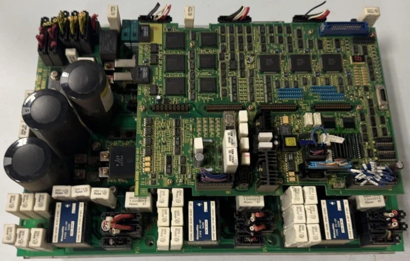 FANUC A16B-2100-0200 /04C Control Circuit Board #A20B-2002-071/06CR servo amp 2 A16B 2100 0200 0
