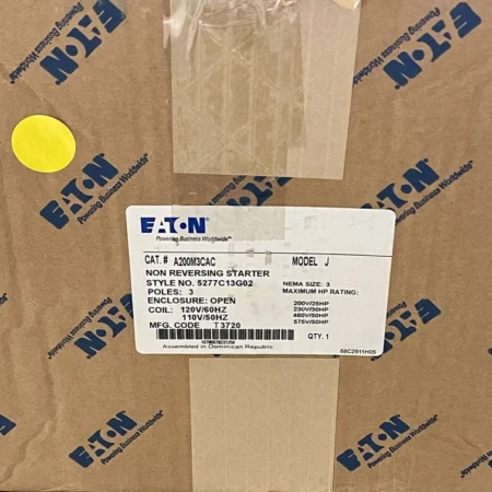NEW EATON CUTLER HAMMER A200M3CAC NEMA SIZE 3 MOTOR STARTER FREE SHIPPING