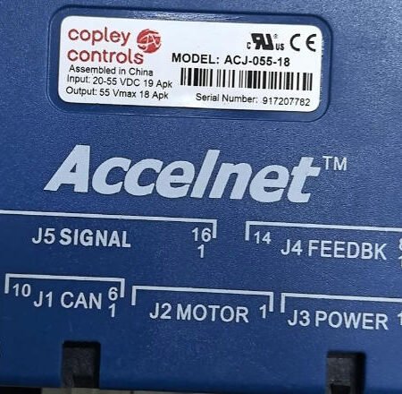Copley controls ACJ-055-18 servo driver