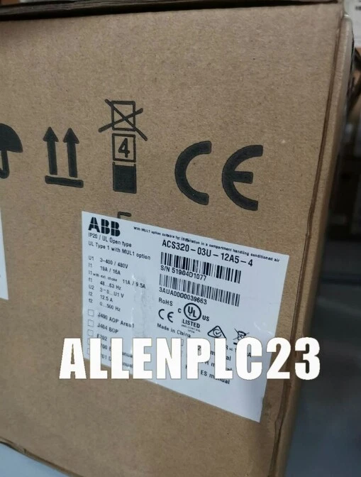 ACS320-03U-12A5-4 ABB inverter 5.5 kW ACS320-03U-12A5-4 #US 2 ACS320 03U 12A5 4 0