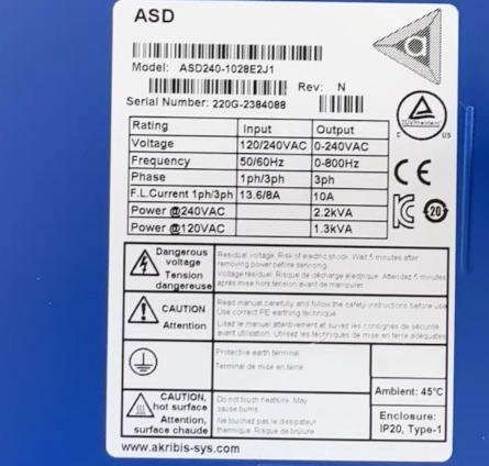 ASD drive ASD240-1028E2J1