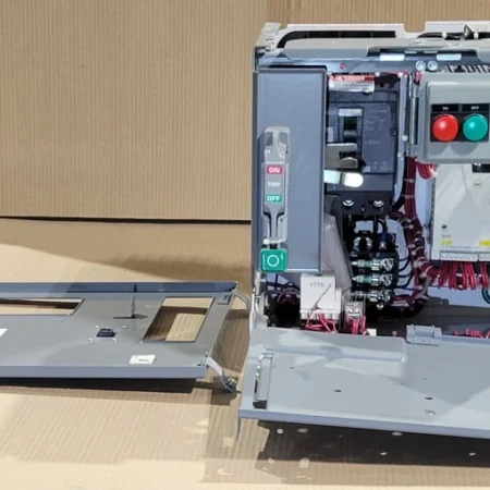 NEW SQUARE D MODEL 6 15" 60 AMP BREAKER MCC BUCKET VFD DRIVE ATS22D32S6U 25 HP