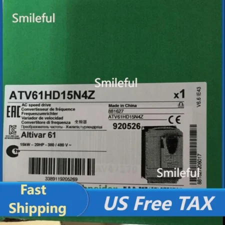 1PC Schneider ATV61HD15N4Z Inverter ATV61HD15N4Z New In Box Fast Shipping