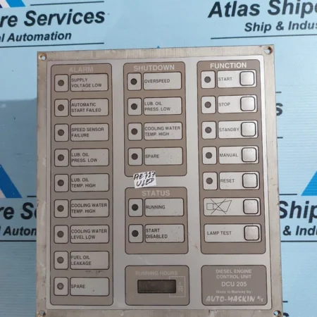AUTO-MASKIN DCU 205 DIESEL ENGINE CONTROL UNIT