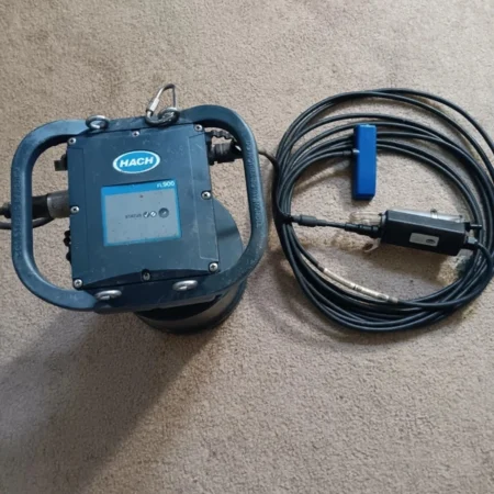 HACH FL900 Logger with AV9000 Analyzer And Submerged AV Sensor