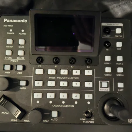 Panasonic AW-RP60GJ Compact 3.5in LCD PTZ Controller Without Adapter
