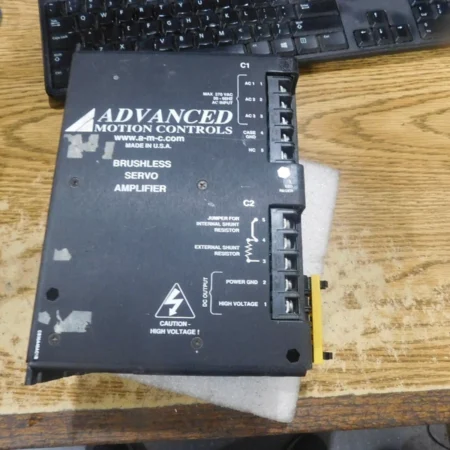 Advanced Motion Controls Model: B30A-40AC Servo Drive. Rev. H, Ver: 01