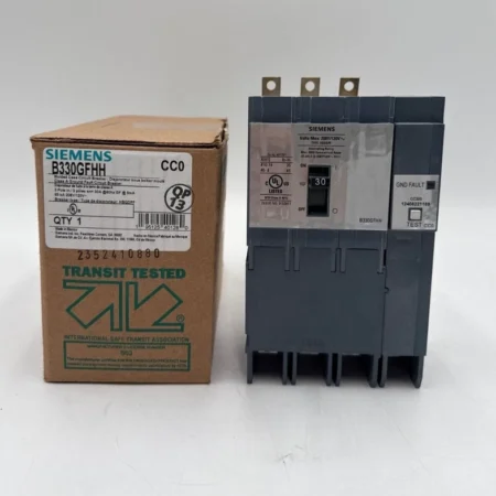Siemens B330GFHH Circuit Breaker 30A 3P 208Y/120V 65kA HBQDPF Bolt On 30 Amp New