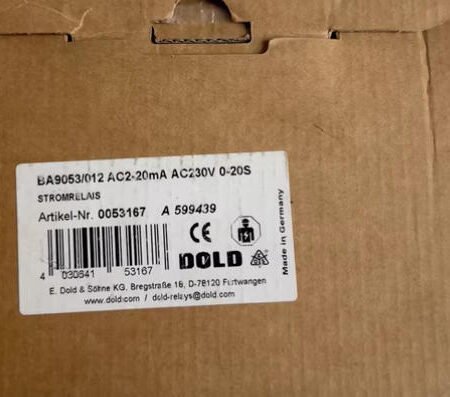 DOLD current relay BA9053/012