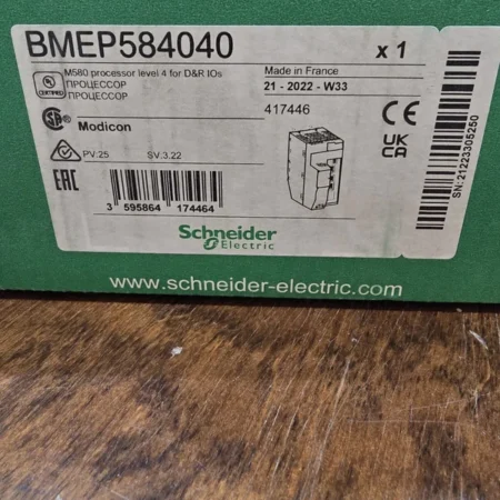 Schneider Electric BMEP584040 PLC CPU Programmable Module Modicon M580 16MB