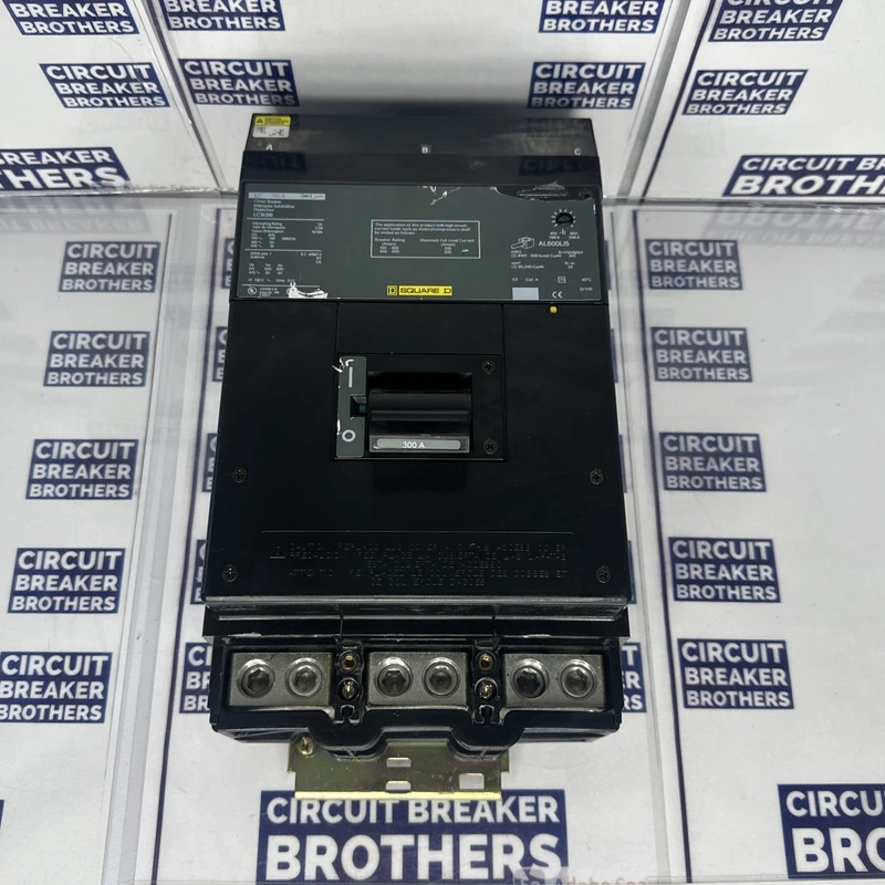 SQUARE D LC36300 300 Amp 600V 3 Pole 65k Circuit Breaker-Warrant (Ship Same Day) 2 Breaker Warrant 0