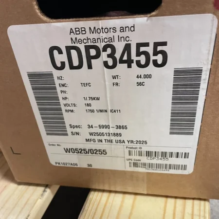 Baldor CDP3455 Electric Motor