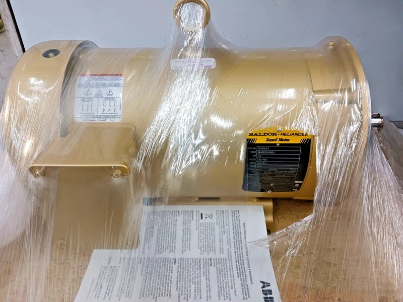 NEW BALDOR 7.5 HP TEFC AC MOTOR 184TC 3 PHASE 3450 RPM 230/460 VAC CEM3616T 2 CEM3616T 0