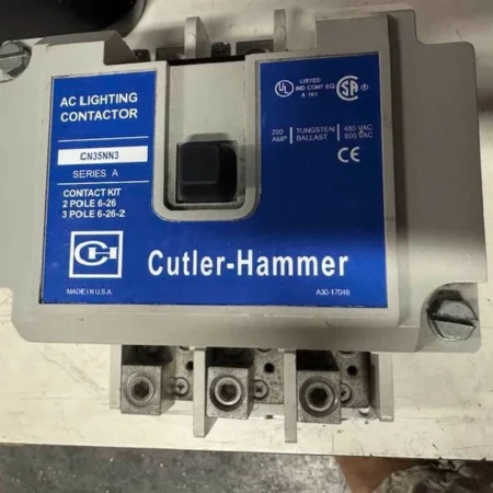 CUTLER HAMMER CN35NN3 LIGHTING CONTACTOR 200 AMP 120V 110V.