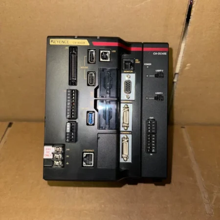 KEYENCE CV-X422F VISION SYSTEM CONTROLLER + CA-DC40E, 24-VDC, USED! MAKE OFFER!