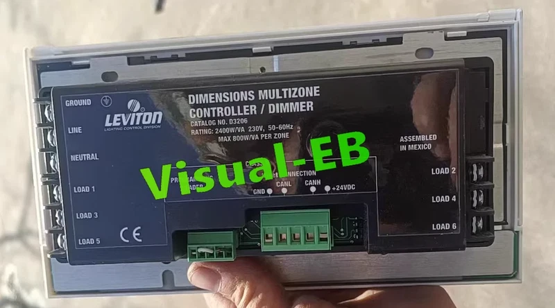LEVITON D3206 Lighting Controller D3206 2 D3206 0