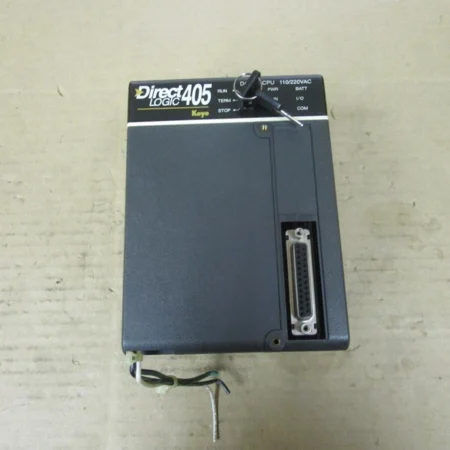 KOYO DIRECT LOGIC 405 CPU MODULE D4-430 110/220Vac w/ KEY