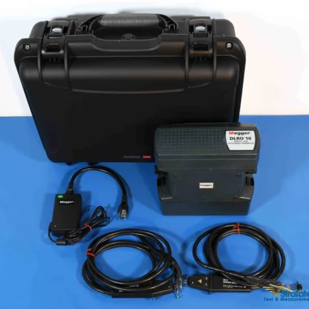 Megger DLRO10 10A Digital Low Resistance Ohmmeter 10A NIST Calibrated MicroOhm