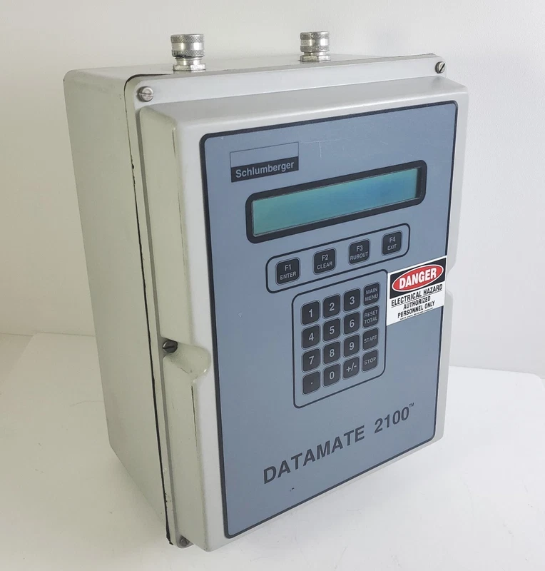 Schlumberger DM2100-8100 Mass Flow Remote Unit Datamate 2100 115/120VAC 2 DM2100 8100 0