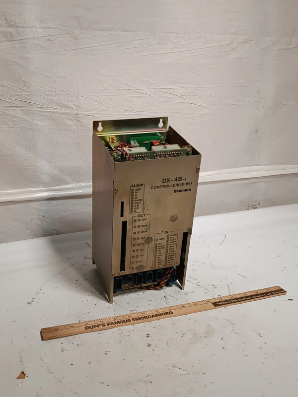 Okamoto DX-4B-1 Controller, 400W Servo Driver from closing industrial facility 2 DX 4B 1 0