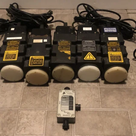 Lot of 5- Dickey-John Radar DJRVS II John Deere Sensors 4pin with Radar Splitter