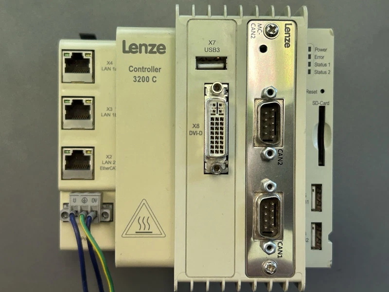 Lenze PLC Process Controller 3231C TYPE: E32GAC10000C4G9XXX-02S13414000 2 E32GAC10000C4G9XXX 02S13414000 0