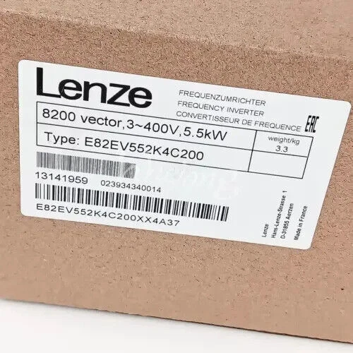 E82EV552_4C200 PRO LENZE E82EV552K4C200 Frequency Inverter 8200 Vector 5.5kW 2 E82EV5524C200 0