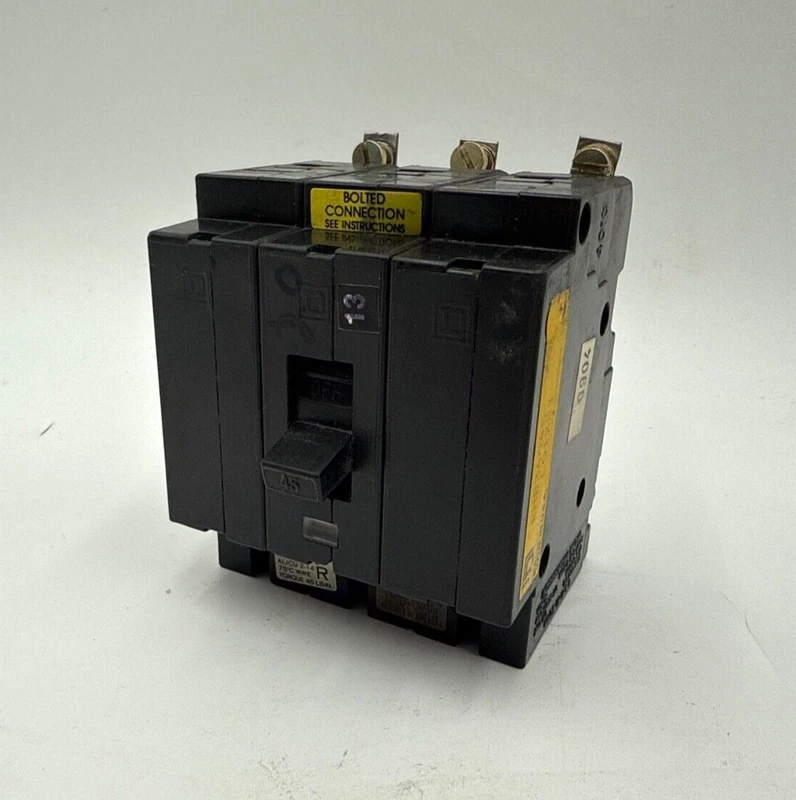 Square D EHB34045 Bolt On Circuit Breaker 45A 3P 480/277V 3PH EHB 45 Amp 3 Pole 2 EHB34045 0