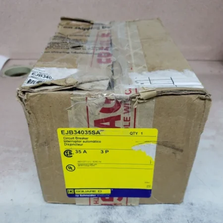 New OLD STOCK Square D EJB34035SA 35 Amp 3 Pole Circuit Breaker