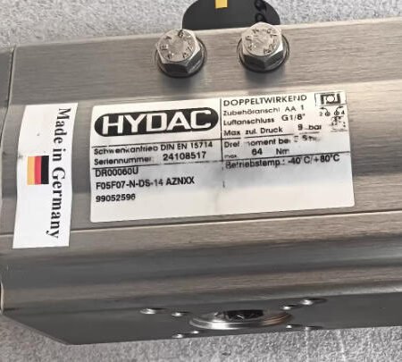 Hydac Gemu Pneumatic Valve Actuator  F05F07-N-DS-14