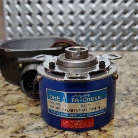 Used Tamagawa Encoder FA-CODER OHE 25K-6 TS 5170 N11 Coder