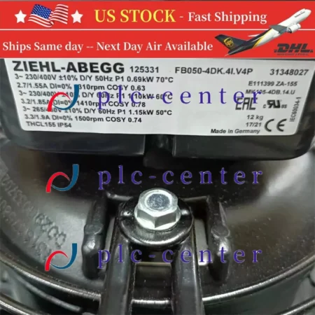 NEW ZIEHL-ABEGG FB050-4DK.4I.V4P Axial Flow Fan 400V