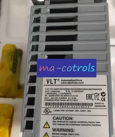 7PCS 134H4780 FC-302P1K5T5E20H1 1.5KW 2HP Frequency converter