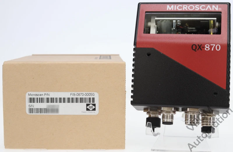 Surplus MICROSCAN FIS-0870-0005G Barcode Scanner Reader 2 FIS 0870 0005G 0