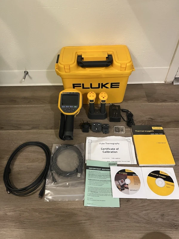 Fluke Ti400 60Hz 320 x 240 Infrared Thermal Imaging Camera IR Imager FLK-TI400 2 FLK TI400 0