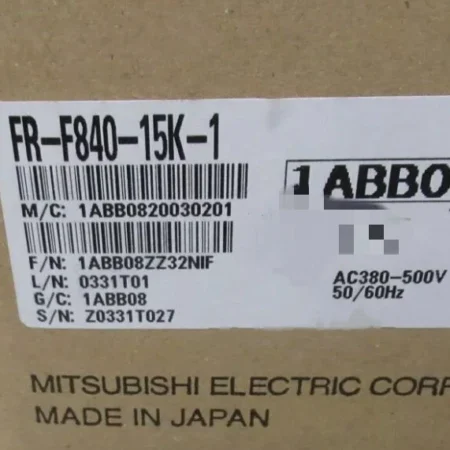 FR-F840-15K-1 1PCS NEW MITSUBISHI INVERTER FR-F840-15K-1