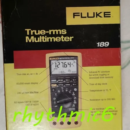 Brand New FLUKE 189 True RMS Multimeter Fast FedEx or DHLbda