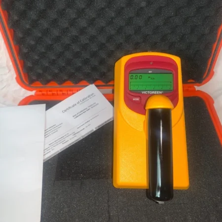 Fluke 451B-RYR Survey Meter Ion Radiation Detector mR/h Case+ Calibration Cert